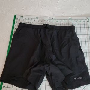 Columbia nylon shorts, black